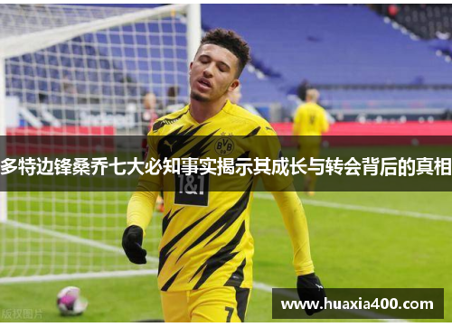 多特边锋桑乔七大必知事实揭示其成长与转会背后的真相